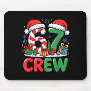 67 Meme Six Seven Funny Christmas Women Men Boys G Mouse Mat