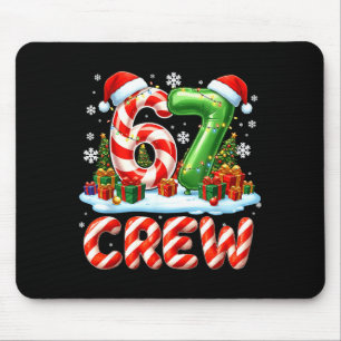 67 Meme Six Seven Funny Christmas Women Men Boys G Mouse Mat