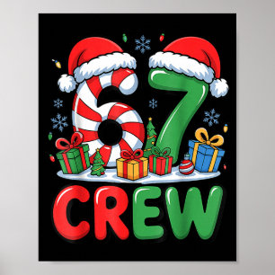 67 Meme Six Seven Funny Christmas Women Men Boys G Poster