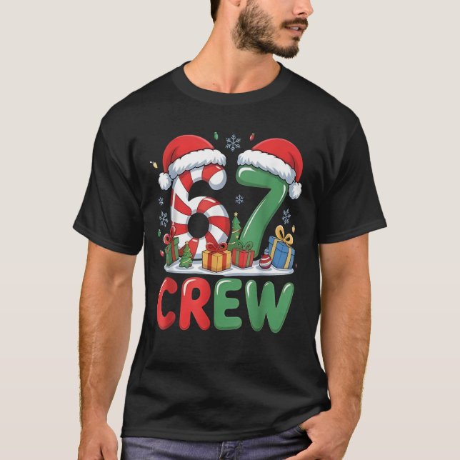 67 Meme Six Seven Funny Christmas Women Men Boys G T-Shirt (Front)