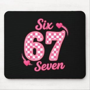 67 Meme Six Seven Mouse Mat