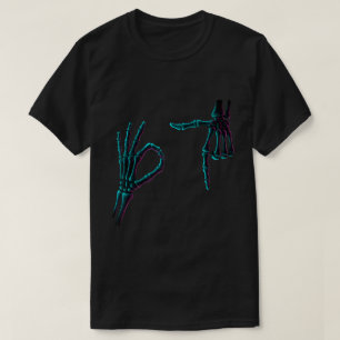 67 Meme Skeleton Hand Shirt for Teens