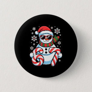 67 Meme Snowman Brainrot Funny Christmas Kids Boys 6 Cm Round Badge
