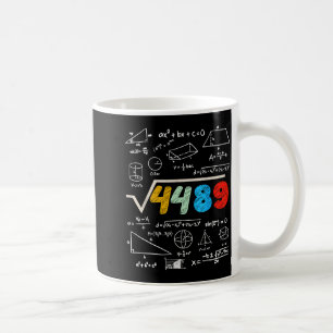 67 Meme Square Root 4489 Do The Math Funny Birthda Coffee Mug
