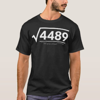 67 Meme Square Root 4489 Slang Birthday Math T-Shirt