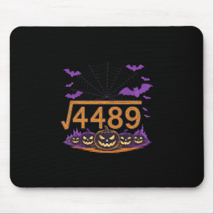 67 Meme Square Root 4489 Slang Math Halloween Cost Mouse Mat