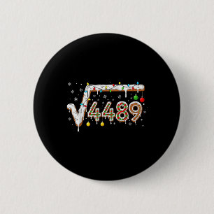 67 Meme Square Root 4489 Slang Math Teacher Funny  6 Cm Round Badge