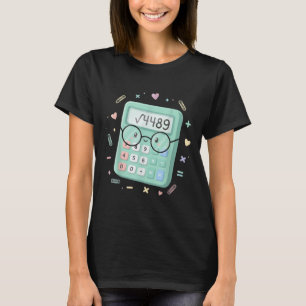 67 Meme Square Root 4489 Slang Six Seven Math Calc T-Shirt