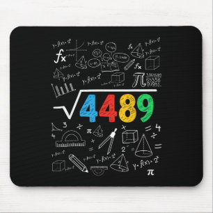 67 Meme Square Root 4489 Slang Six Seven Math Teac Mouse Mat