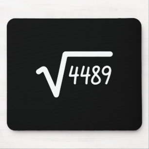 67 Meme Square Root Of 4489 Six Seven Mouse Mat