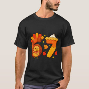 67 Meme Thanksgiving Turkey Day Funny Holiday Six  T-Shirt