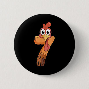 67 Meme Thanksgiving Turkey Day Funny Matching Duo 6 Cm Round Badge