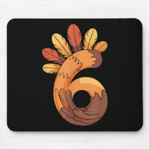 67 Meme Thanksgiving Turkey Day Funny Matching Duo Mouse Mat