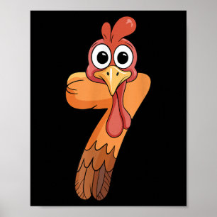 67 Meme Thanksgiving Turkey Day Funny Matching Duo Poster
