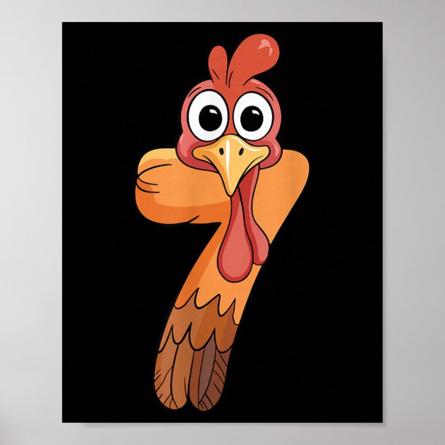 67 Meme Thanksgiving Turkey Day Funny Matching Duo Poster (Front)