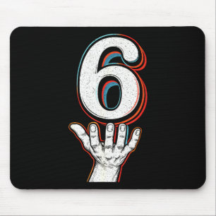 67 Meme Trendy Couple Matching Halloween Funny Six Mouse Mat