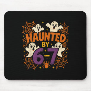 67 Meme Trendy Halloween Funny Six Seven Gen Alpha Mouse Mat