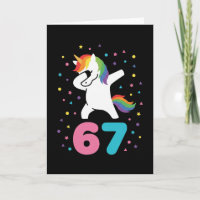67 Meme Unicorn for Girls Six Seven Gen Alpha