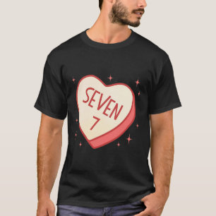 67 Meme Valentines Day Candy Heart Six Seven Match T-Shirt
