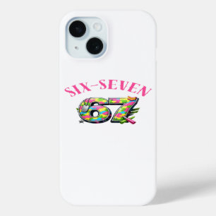 67 Military Style Neon Phone Case – Bold & Fun Num