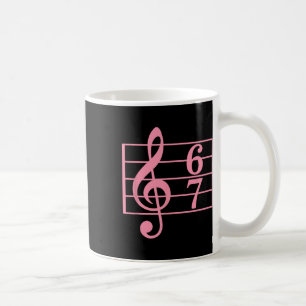67 Music Meme Slang Six Seven Music Teacher Musici Coffee Mug