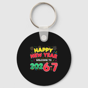 67 New Year's Eve, Humor Happy New Year 2026-7 Fun Key Ring