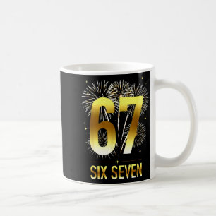 67 New Years Eve Party Pajama Shirt 6 7 Meme 67 20 Coffee Mug