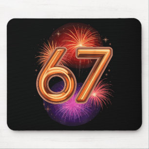 67 New Years Eve Party Pajama Shirt 6 7 Meme 67 20 Mouse Mat
