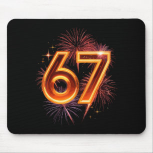 67 New Years Eve Party Pajama Shirt 6 7 Meme 67 20 Mouse Mat