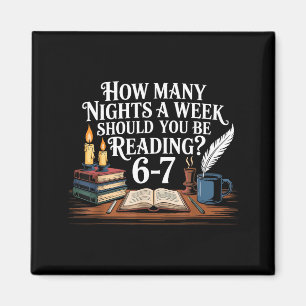 67 Nights Reading Meme For Bibliophiles Englieache Magnet