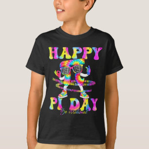 67 number meme tie dye rainbow six seven 3.14 day T-Shirt