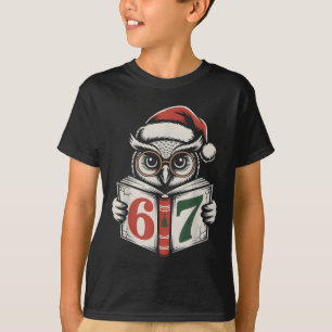 67 Number Owl Christmas Internet Meme Holiday T-Shirt