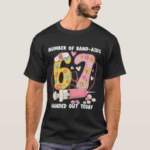 67 Nurse Meme Funny Six Seven Nursing Medical Scho T-Shirt