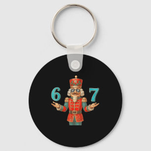 67 Nutcracker Six Seven Meme Christmas 6 7 Teens K Key Ring