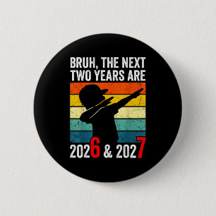 67 Nye 2026 Dabbing Boys Funny New Year Eve Six Se 6 Cm Round Badge
