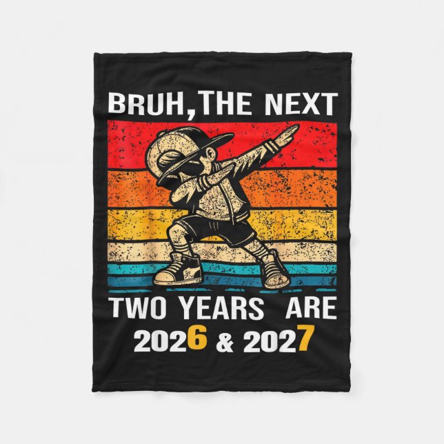 67 Nye 2026 Funny Boys Kids New Years Eve Party 6  Fleece Blanket (Front)