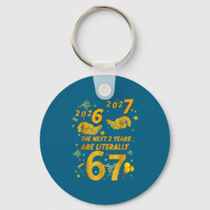 67 Nye 2026 Funny Boys Kids New Years Eve Party 6 Key Ring