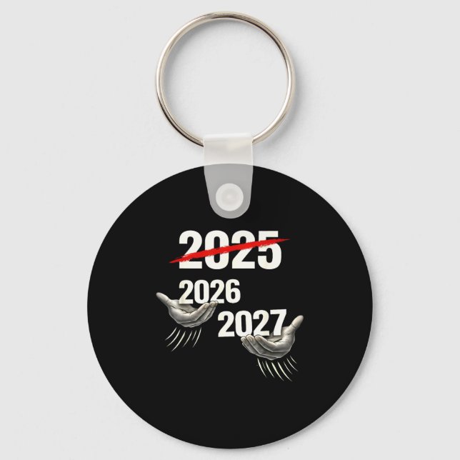 67 Nye 2026 Funny Boys Kids New Years Eve Party 6  Key Ring (Front)