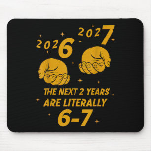67 Nye 2026 Funny Boys Kids New Years Eve Party 6 Mouse Mat