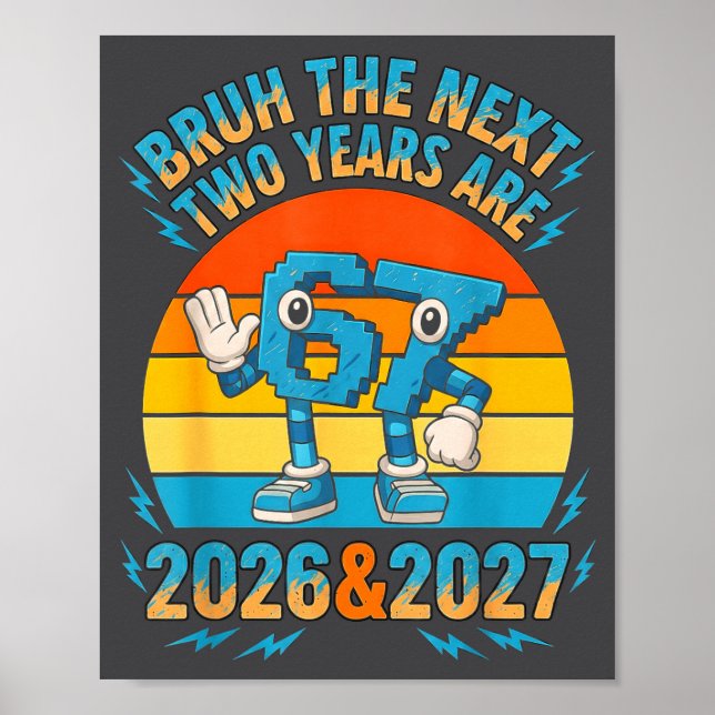 67 Nye 2026 Funny Boys Kids New Years Eve Party 6  Poster (Front)