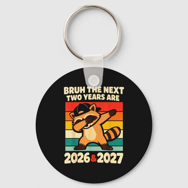 67 Nye 2026 Funny Kids Boys New Years Eve Party 6  Key Ring (Front)