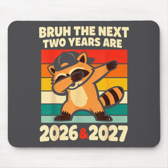 67 Nye 2026 Funny Kids Boys New Years Eve Party 6  Mouse Mat (Front)