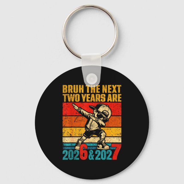 67 Nye 2026 Funny New Year's Eve Party 6 7 Meme Bo Key Ring (Front)