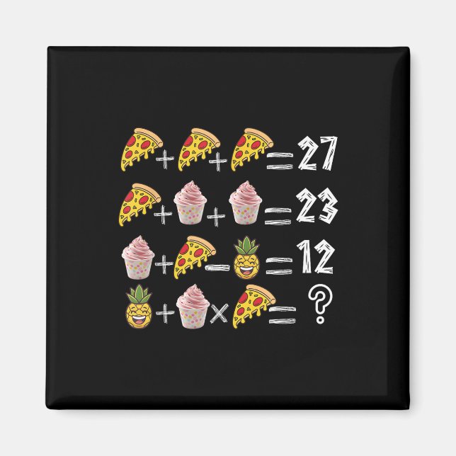 67 Order Operations Math Pemdas Funny Teacher Meme Magnet (Front)