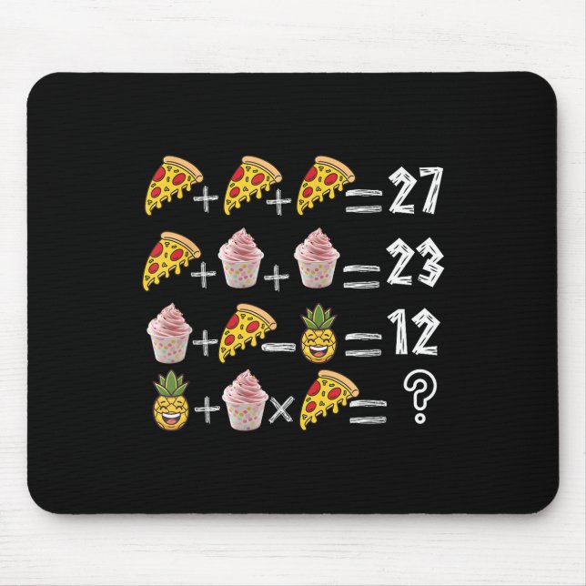 67 Order Operations Math Pemdas Funny Teacher Meme Mouse Mat (Front)