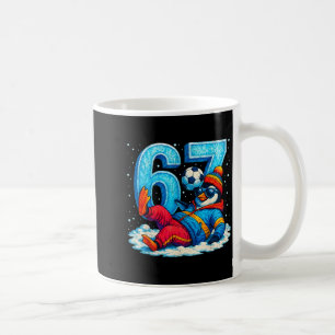 67 Penguin Soccer Funny Winter Meme Gift Coffee Mug