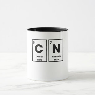 67 Periodic Table Element Chemistry Mason Meme  Mug