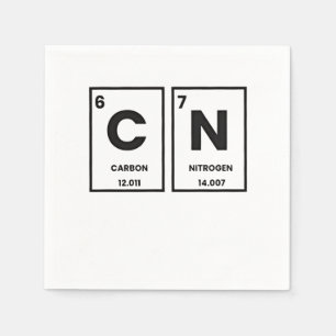 67 Periodic Table Element Chemistry Mason Meme  Napkin
