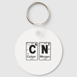 67 Periodic Table Halloween Costume Mad Scientist  Key Ring