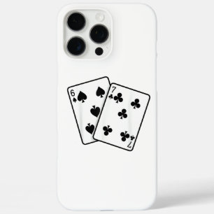 67 Playing Cards Meme Funny Six Seven iPhone 16 Pro Max Case